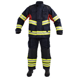 Roupa respirável do sapador-bombeiro, terno do salvamento do fogo da correia da fibra de Aramid