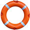 Boia da piscina cor alaranjada/vermelha do anel high-density do barco da salva-vidas,